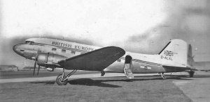A British European Airways trio photographed in the 1960s by Ian Law - Dakota ...