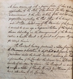 ... an improved postal service in 1790