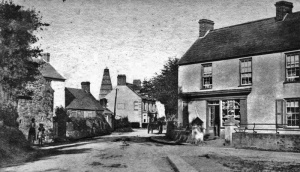 Maufant, with the brick kiln visible in the centre of the picture