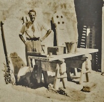 Albert Peter l'Amy as a stonemason before joining the Guernsey Police