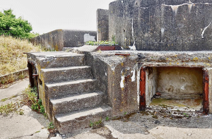 Harbour defences at South Hill
