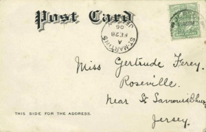 Was this the same Gertrude living near St Saviour's Church in 1906?