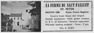 1964 tourism guide advert