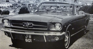 Ford Mustang, sold for £1,750 in 1966
