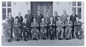 Honorary Police members in 1960