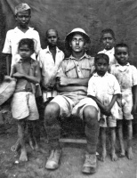 In India before the fateful departure for Singapore on the Empress of Asia, January 1942