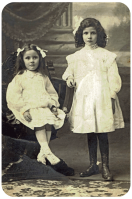 Olive May and Ellen Maud Syvret