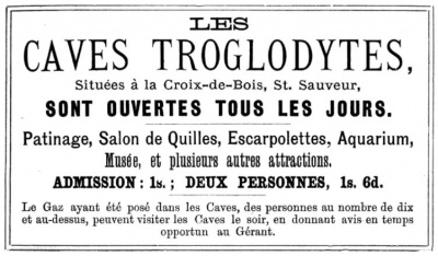 1887 advert from L'Almanach de la Gazette de Jersey