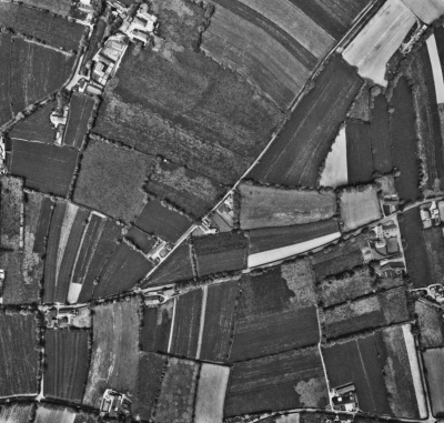 Turning north, then west, and heading west to the north of St John's Village towards St Mary