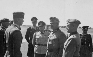 A visit by Field Marshal von Reichenau in September 1940
