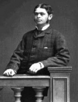 Mr Hale of the hotel staff, photographed by Ernest Baudoux