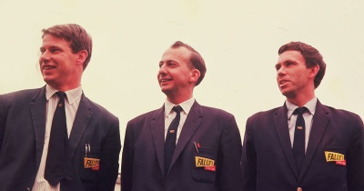 'Topsy' Cronin, Graeme Rabet and Pat Cullinane