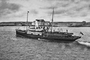 Stella leaving Jersey in the 1890s