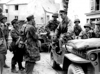 The German surrender in 1944