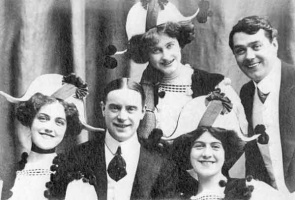 The Gaieties, popular visitors to Jersey who performed in the Triangle Park in the early 20th century