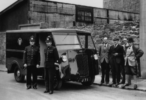 Police van in 1948