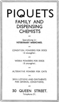 Piquet's, Queen Street, 1946