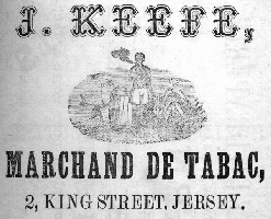J Keefe, tobacconist, was at No 2 in the 1880s