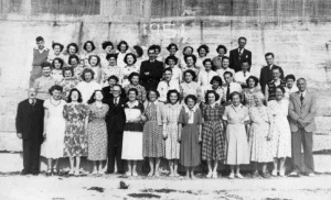 Briggs staff outing in 1951