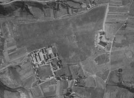 A view from an overflying RAF Spitfire in October 1940