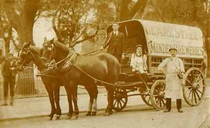 Minden Breweries delivery cart