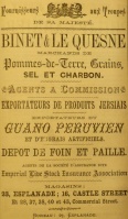 Merchants Binet and Le Quesne traded in the 19th century at a large block between the Esplanade, Castle Street and Commercial Street