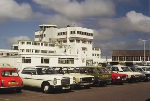The forecourt in the 1970s