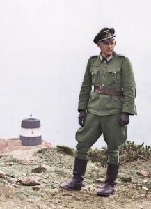 Werner Neumann at Batterie Lothringen