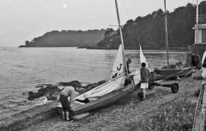 The yacht club in the 1950s