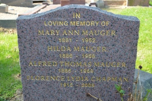 Chapman - St Ouen parish cemetery