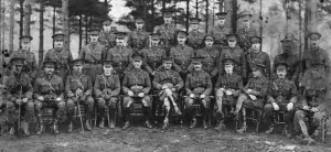 Middlesex Regiment officers