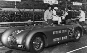 Sports cars raced alongside the Grand Prix cars