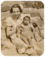 Eileen, nee Le Dain, and Marlene Allo, 1940