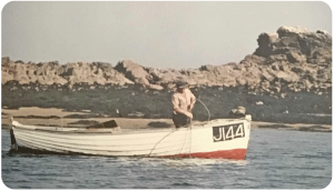 Edmund Philippe Le Clercq fishing in Mimi