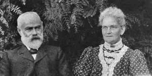 Capt Walter Alexandre and his wife, Elise Frederique de Carteret