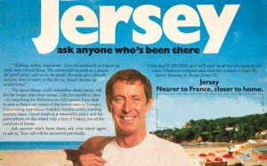 John Nettles was used extensively by Jersey Tourism to promote the island as a holiday destination during the 1980s