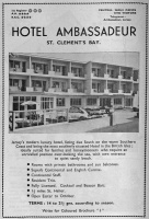 Ambassadeur 1964 tourism guide advert