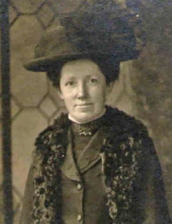 Helena Mary Hubert, a seamstress, married (1892, St S) blacksmith Francis Baudains. They had four children, the first, Francis John, born in 1893, was killed in France, six months before the end of the Great War. The remainder of the family then emigrated to Canada
