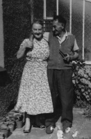 Alfred George Le Goubin and his wife Violet, nee Hunt