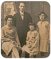 Bill and Marie Emilie Matson, nee Brown, Elsie and Madeleine