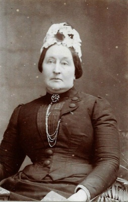 An unknown Aunt Adelaide photographed by Stroud in 1897