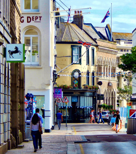 The view across King Street to New Cut and Broad Street - Facebook photograph by Thomas Melka ...