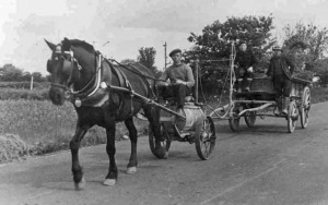 Farm carts in 1948