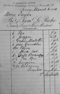 1888 invoice