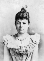 Portrait of unknown woman