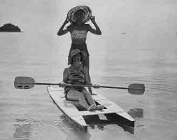 At the seaside in 1934