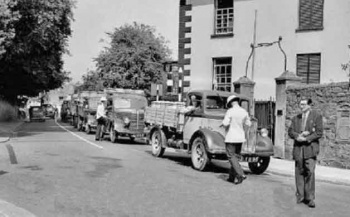 Trinity potato growers protest at not being allowed to drive through New Street