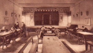 Chess in the main school hall