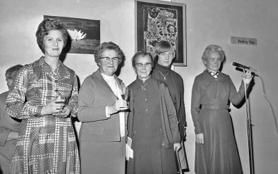 The school's 25th anniversary celebrations in 1976