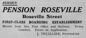 Pension Roseville, 1922